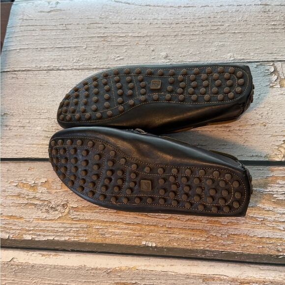 Sperry Top-Sider Loafers Men 13 Brown Leather Slip-On Boat Shoes Excellent - Picture 5 of 6